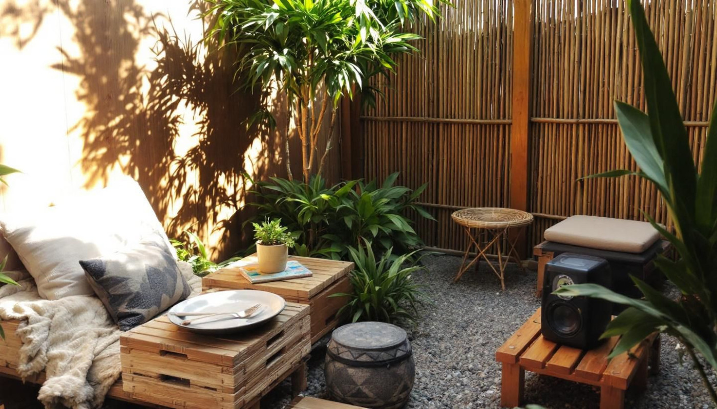 Comment aménager un coin zen dans votre jardin avec des matériaux recyclés ?